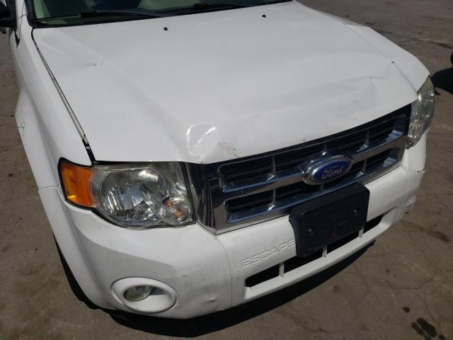 Photo 9 from auction – 2011 FORD ESCAPE XLT with VIN 1FMCU0D76BKC66036