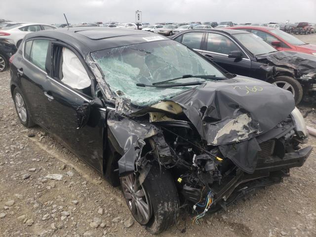 KIA FORTE EX 2014 with VIN KNAFX5A88E5165101 - Photo from auction