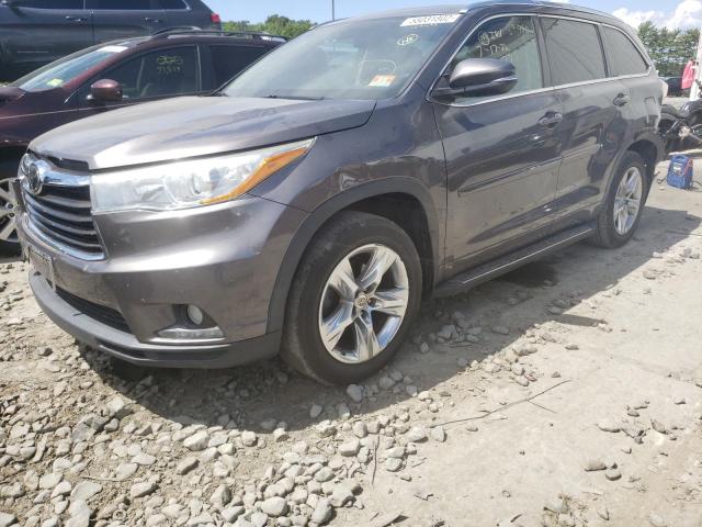 Photo 2 from auction – 2015 TOYOTA HIGHLANDER with VIN 5TDDKRFH8FS125833