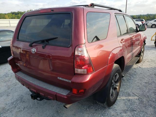 Photo 4 from auction – 2005 TOYOTA 4RUNNER LI with VIN JTEZT17R458007109