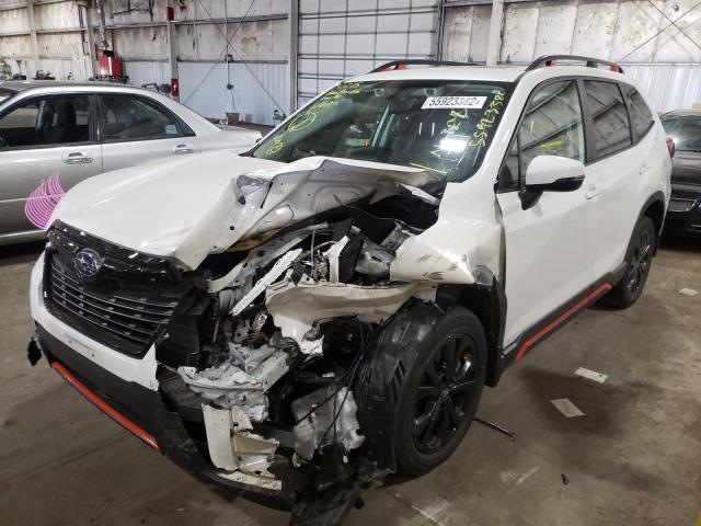 Photo 2 from auction – 2021 SUBARU FORESTER S with VIN JF2SKARC9MH449630