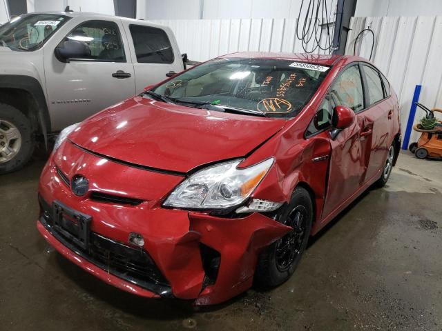 Photo 2 from auction – 2015 TOYOTA PRIUS with VIN JTDKN3DU6F0456246