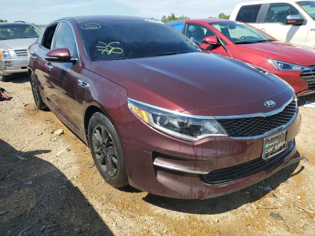 KIA OPTIMA LX 2018 with VIN 5XXGT4L35JG246013 - Photo from auction