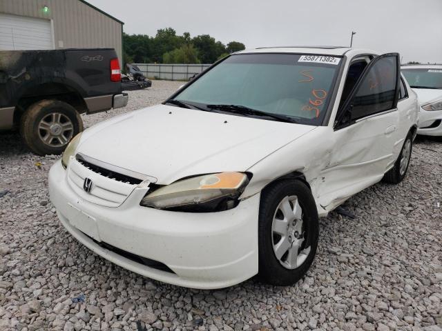 Photo 2 from auction – 2001 HONDA CIVIC with VIN 1HGES25741L077814