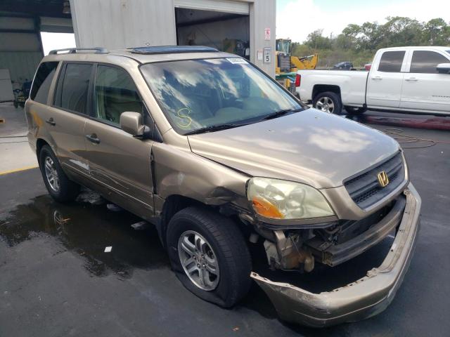 HONDA PILOT EXL 2005 z numerem VIN 5FNYF18575B056436 - Zdjęcie z aukcji