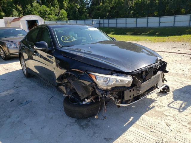 INFINITI Q50 BASE 2015 with VIN JN1BV7AP9FM344901 - Photo from auction