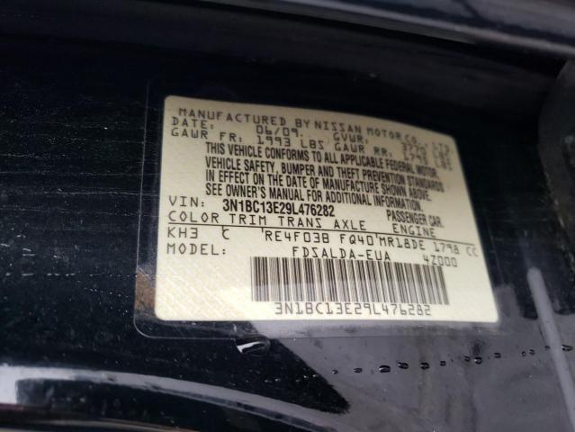 Photo 10 from auction – 2009 NISSAN VERSA S with VIN 3N1BC13E29L476282