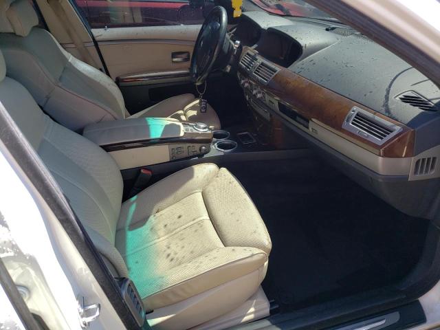 Photo 5 from auction – 2007 BMW 750 with VIN WBAHN83567DT67012