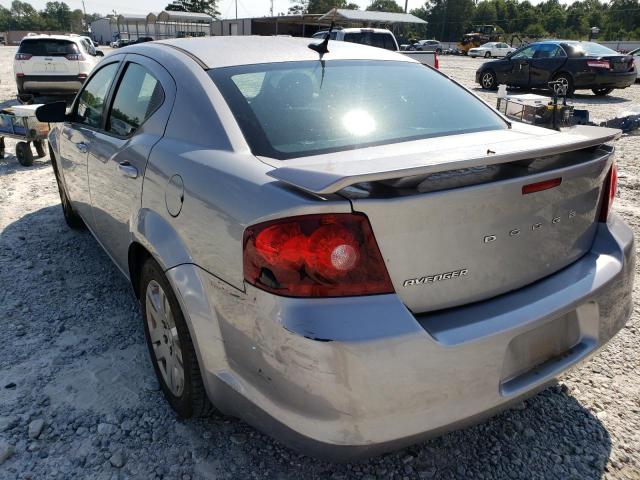 Photo 3 from auction – 2013 DODGE AVENGER SE with VIN 1C3CDZAB8DN592069