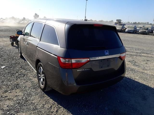 Photo 3 from auction – 2011 HONDA ODYSSEY EX with VIN 5FNRL5H60BB057632