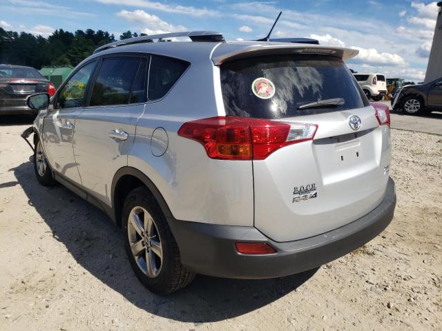 Photo 3 from auction – 2015 TOYOTA RAV4 XLE with VIN JTMRFREV2FD126375
