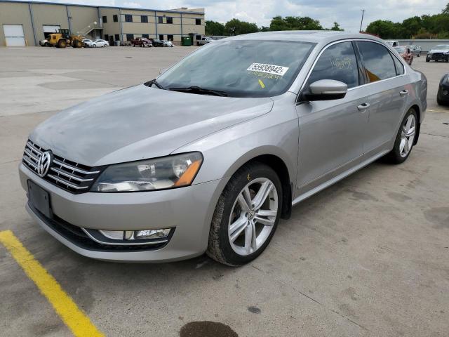 Photo 2 from auction – 2013 VOLKSWAGEN PASSAT SEL with VIN 1VWCN7A33DC092724
