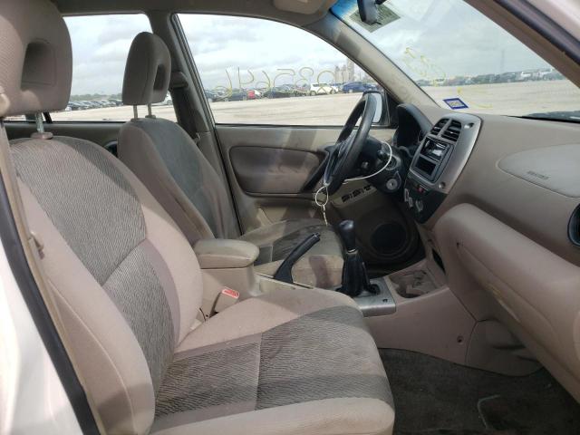 Photo 5 from auction – 2001 TOYOTA RAV4 with VIN JTEGH20V510022863