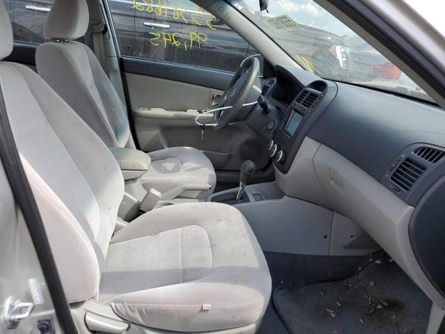 Photo 5 from auction – 2008 KIA SPECTRA EX with VIN KNAFE121585550930