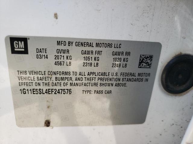Photo 10 from auction – 2014 CHEVROLET MALIBU 2LT with VIN 1G11E5SL4EF247576