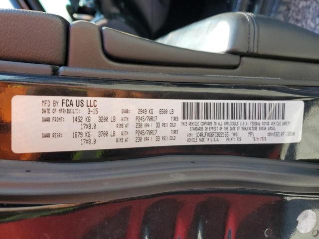 Photo 10 from auction – 2015 JEEP GRAND CHER with VIN 1C4RJFAG6FC822165