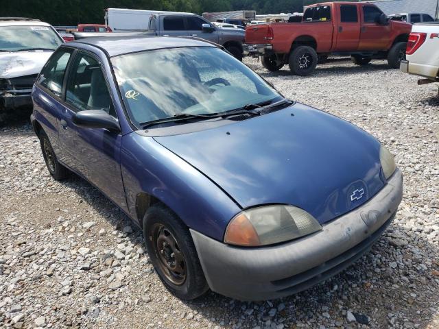CHEVROLET METRO 1998 with VIN 2C1MR2268W6705226 - Photo from auction