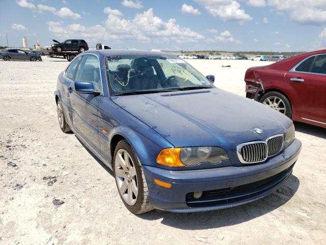 BMW 323 CI 2000 with VIN WBABM3341YJN64823 - Photo from auction
