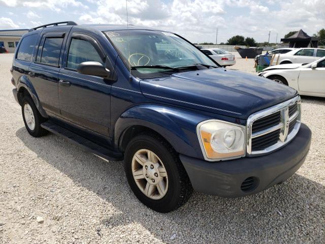 DODGE DURANGO 2005 with VIN 1D4HB38N75F554268 - Photo from auction