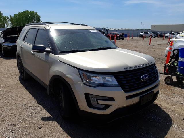 FORD EXPLORER X 2017 with VIN 1FM5K8D81HGB13663 - Photo from auction