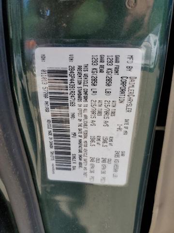 Zdjęcie 10 z aukcji – 2001 DODGE GRAND CARA z VIN 2B4GP44391R247169