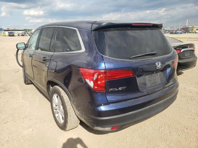 Photo 3 from auction – 2016 HONDA PILOT LX with VIN 5FNYF5H16GB026058