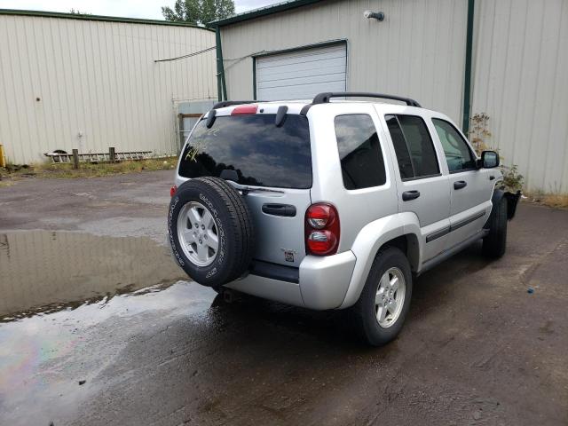 Photo 4 from auction – 2007 JEEP LIBERTY SP with VIN 1J4GL48K77W701624
