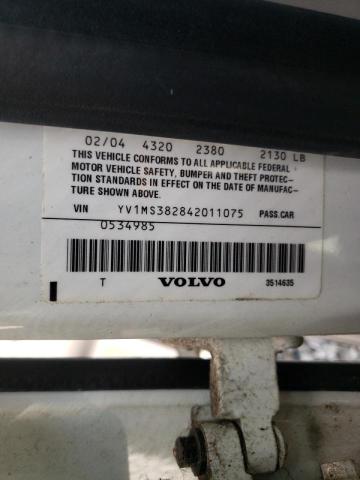 Photo 10 from auction – 2004 VOLVO S40 2.4I with VIN YV1MS382842011075