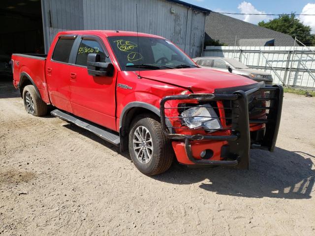 FORD F150 SUPER 2013 with VIN 1FTFW1EF4DFA55243 - Photo from auction