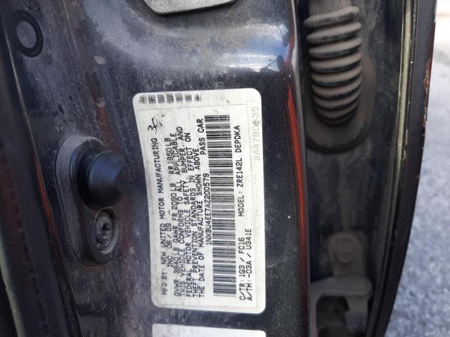 Photo 10 from auction – 2010 TOYOTA COROLLA BA with VIN 1NXBU4EE7AZ200579