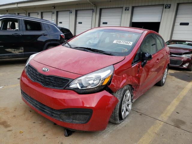 Photo 9 from auction – 2014 KIA RIO LX with VIN KNADM4A30E6369903