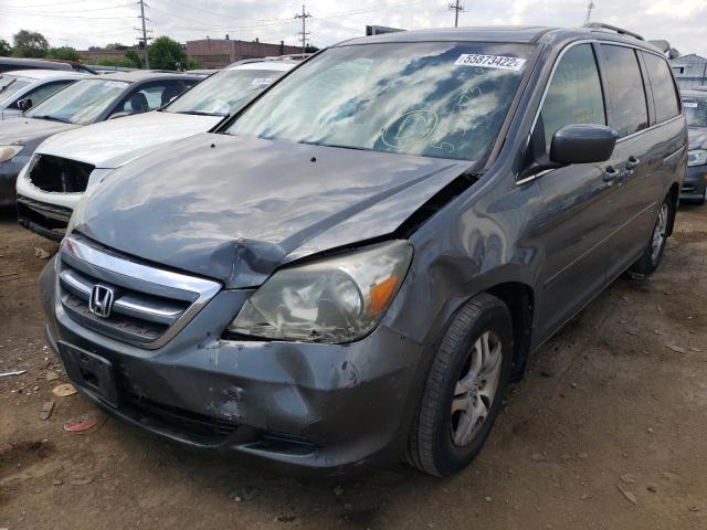 Photo 2 from auction – 2007 HONDA ODYSSEY EX with VIN 5FNRL38737B073232