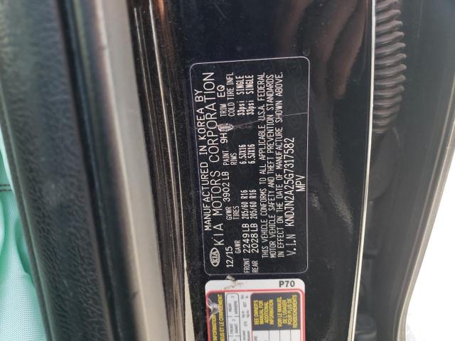 Photo 10 from auction – 2016 KIA SOUL with VIN KNDJN2A25G7317582