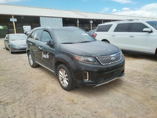 KIA SORENTO SX 2014 with VIN 5XYKW4A72EG493496 - Photo from auction