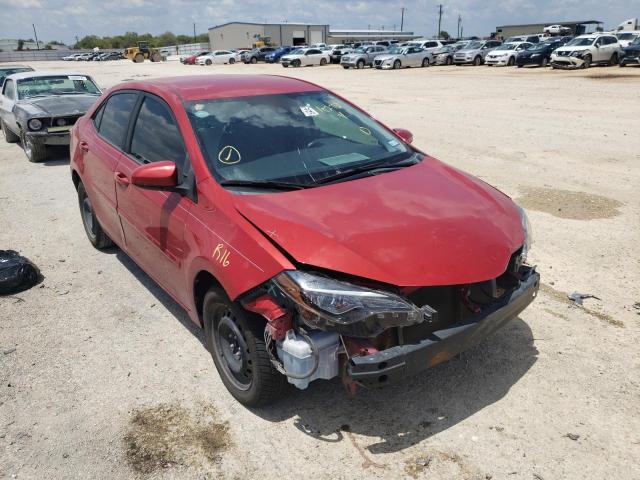 TOYOTA COROLLA L 2018 with VIN 5YFBURHE9JP781366 - Photo from auction