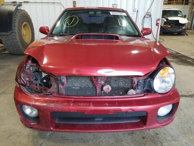 Photo 9 from auction – 2002 SUBARU IMPREZA WR with VIN JF1GD296X2G522592