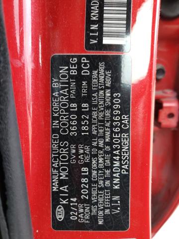 Zdjęcie 10 z aukcji – 2014 KIA RIO LX z VIN KNADM4A30E6369903