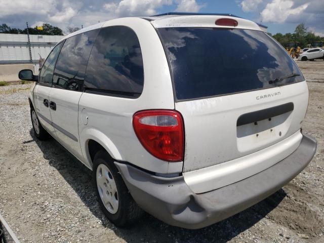 Photo 3 from auction – 2001 DODGE CARAVAN SE with VIN 1B4GP25321B156990