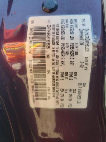 Zdjęcie 10 z aukcji – 2002 CHRYSLER PT CRUISER z VIN 3C4FY48B52T329685