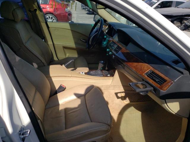 Photo 5 from auction – 2007 BMW 530 I with VIN WBANE735X7CM53314