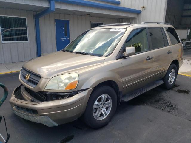 Photo 2 from auction – 2005 HONDA PILOT EXL with VIN 5FNYF18575B056436