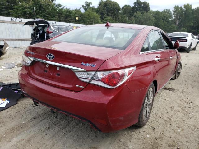 Photo 4 from auction – 2015 HYUNDAI SONATA HYB with VIN KMHEC4A45FA125743