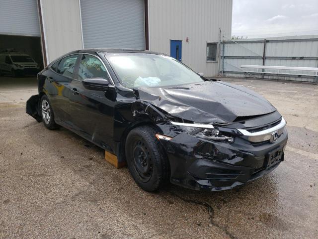 HONDA CIVIC LX 2016 with VIN 19XFC2F5XGE035386 - Photo from auction