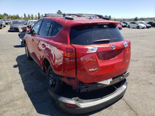 Photo 3 from auction – 2014 TOYOTA RAV4 XLE with VIN JTMWFREV7ED027827