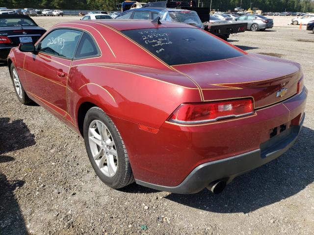Photo 3 from auction – 2014 CHEVROLET CAMARO LT with VIN 2G1FB1E3XE9283929