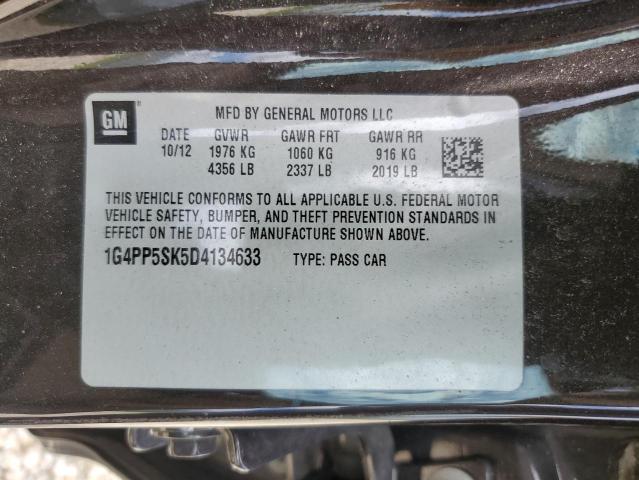 Photo 10 from auction – 2013 BUICK VERANO with VIN 1G4PP5SK5D4134633