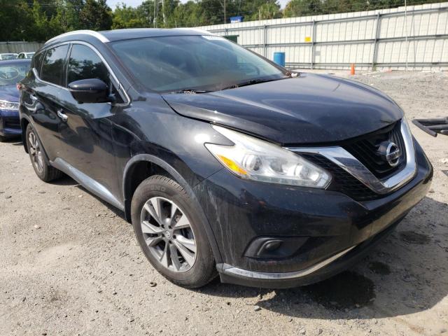 NISSAN MURANO S 2016 with VIN 5N1AZ2MG4GN158766 - Photo from auction