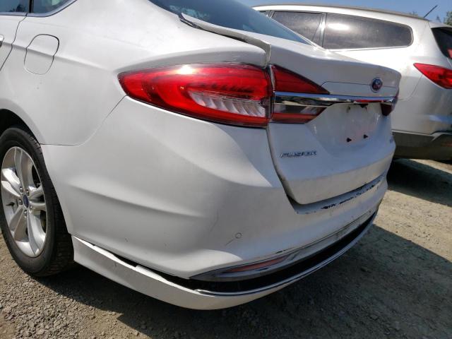 Photo 9 from auction – 2018 FORD FUSION SE with VIN 3FA6P0LU6JR225261