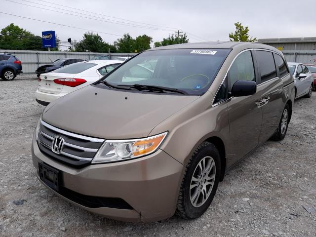 Photo 2 from auction – 2012 HONDA ODYSSEY EX with VIN 5FNRL5H65CB046773