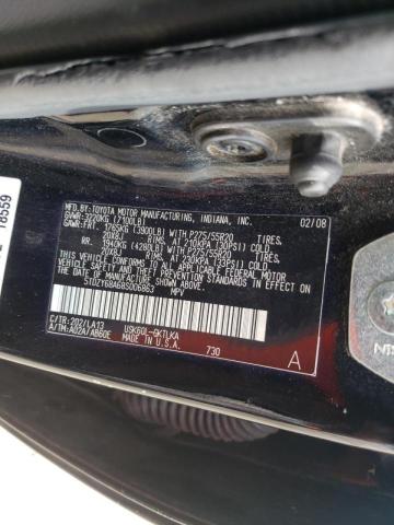 Photo 10 from auction – 2008 TOYOTA SEQUOIA LI with VIN 5TDZY68A68S006863